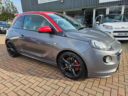 VAUXHALL ADAM 1.4 i Turbo S Heated Leather seats 